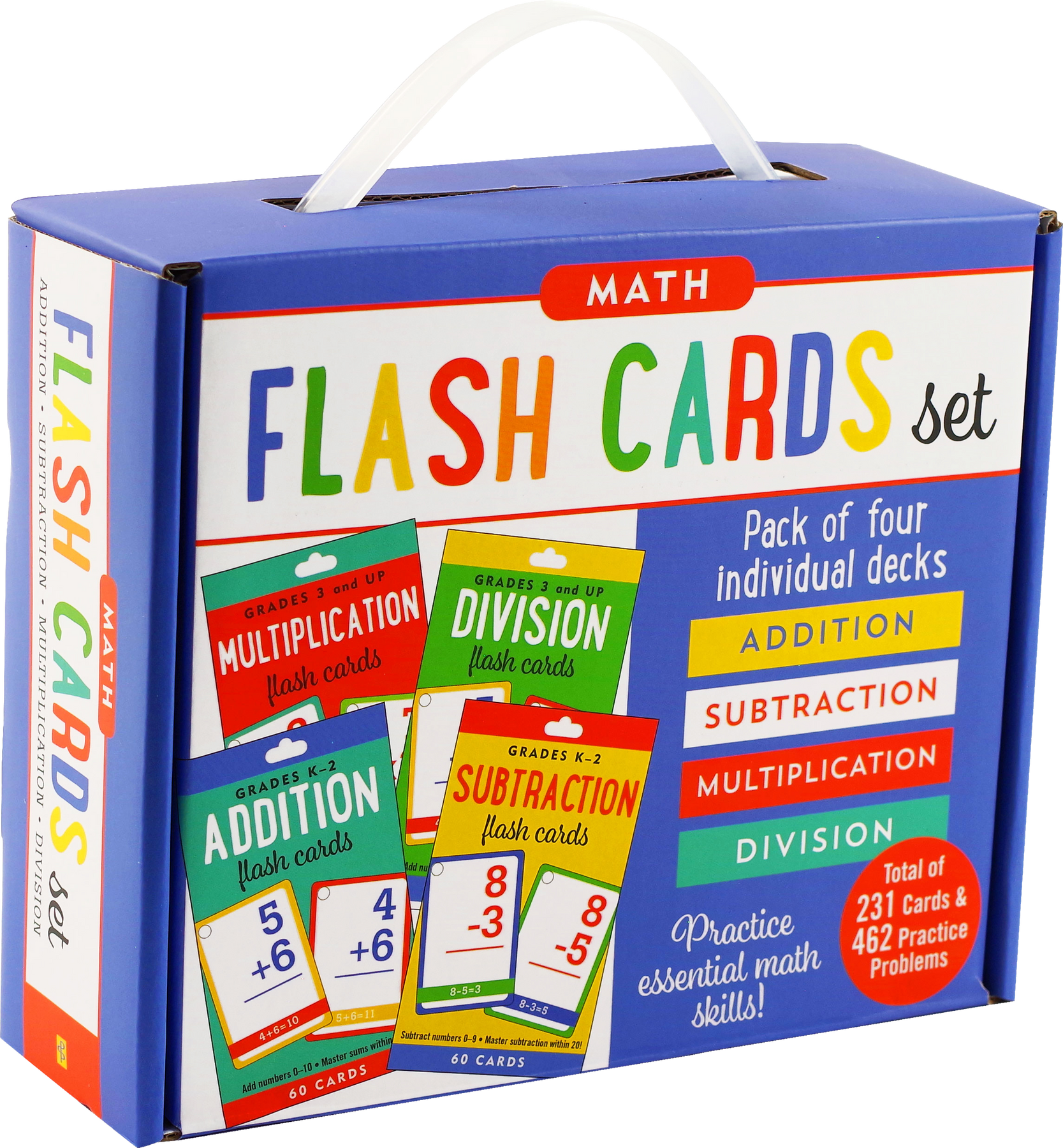 Math Flash Cards Value Pack (Set of 4)