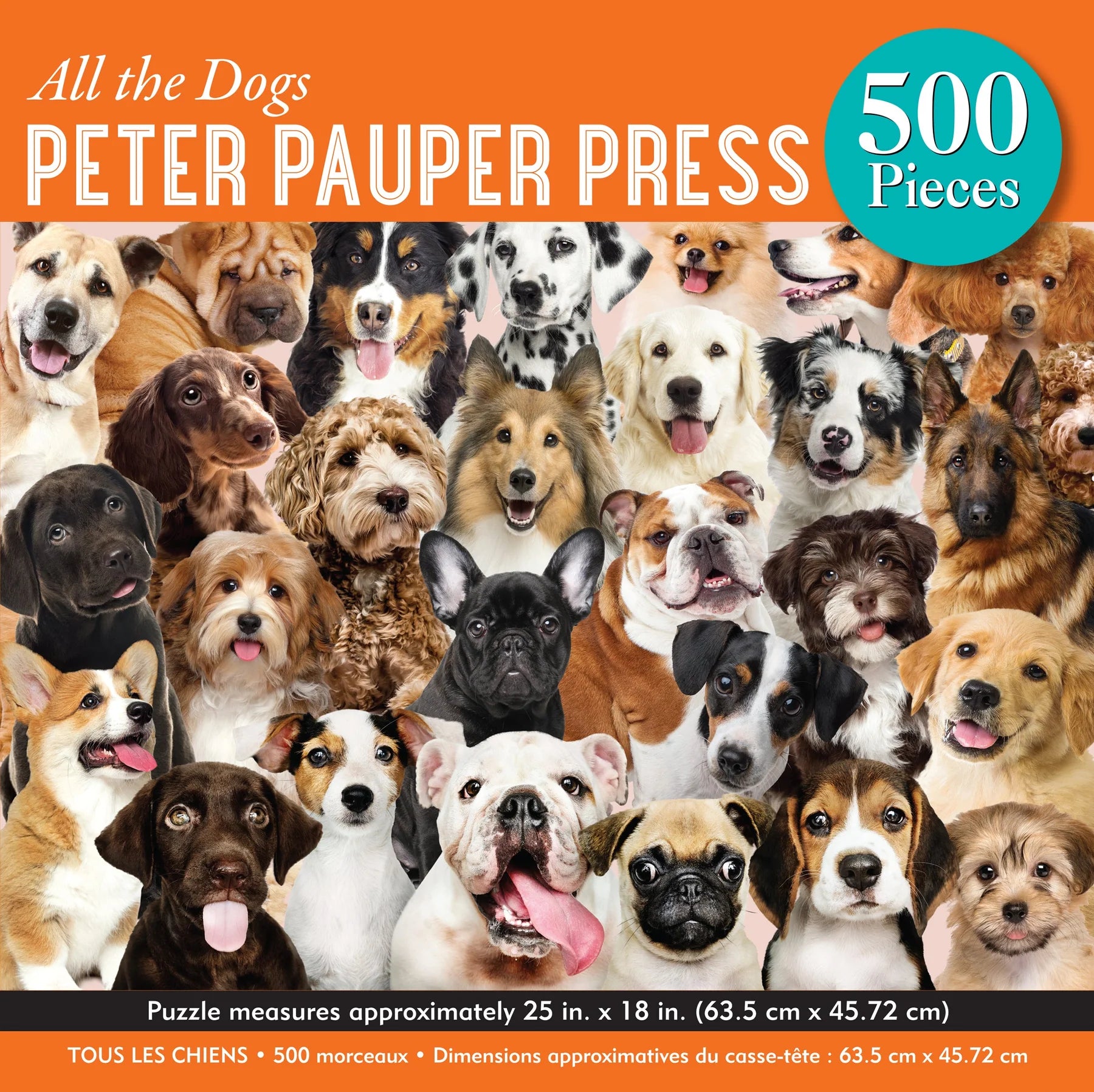 All the Dogs Puzzle (500 Pieces)