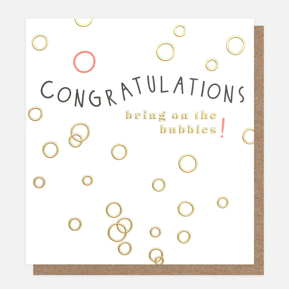 Bring on the Bubbles Greeting Card