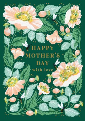 Mother's Day With Love Greeting Card
