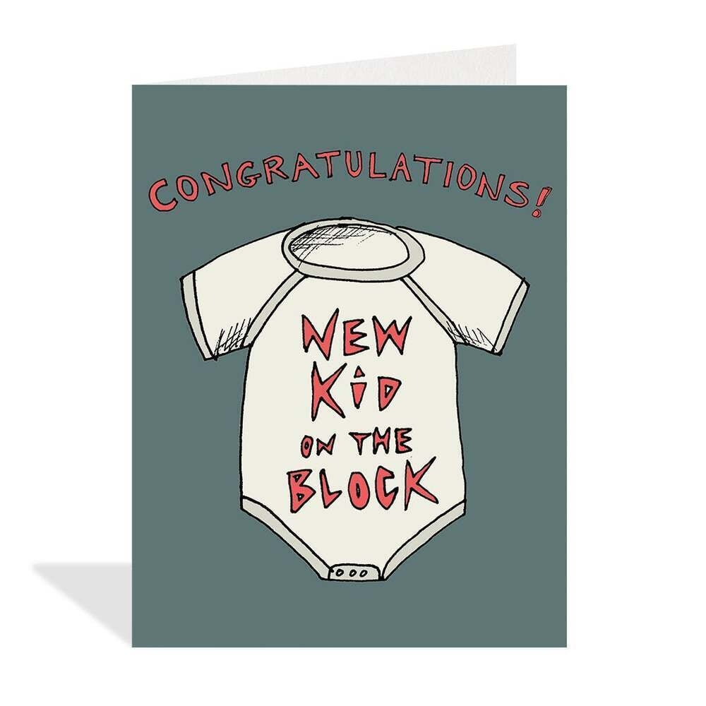 New Kid on the Block Greeting Card
