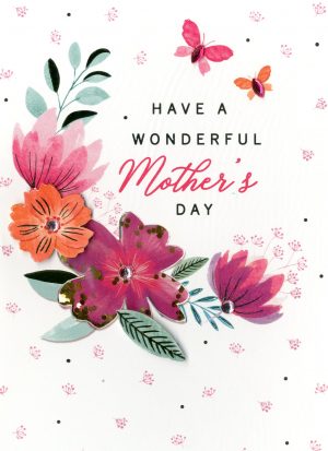 Wonderful Mother's Day Greeting Card
