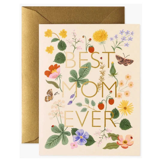 Best Mom Ever Greeting Card