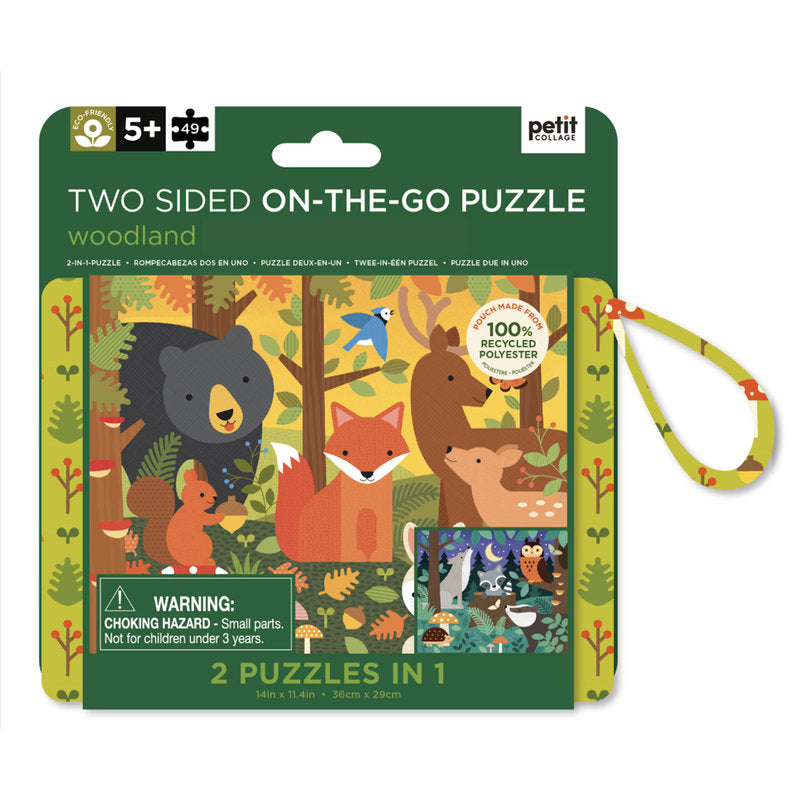 Woodland Two-sided On-the-Go Puzzle