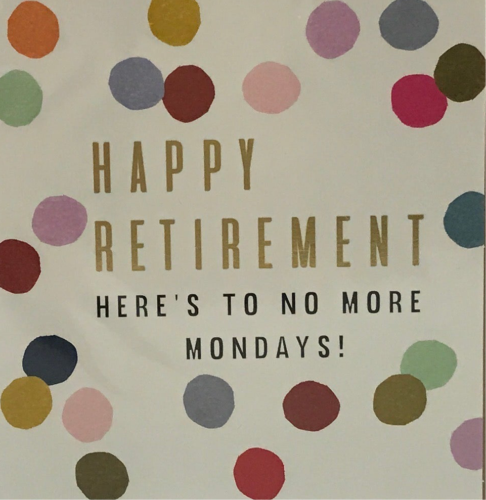 Happy Retirement