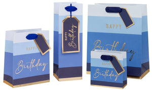 BAG MEDIUM H BDAY STRIPE