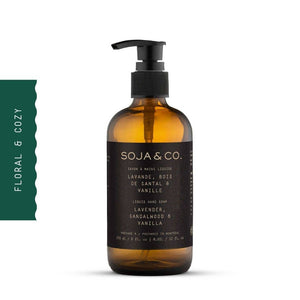 Liquid Hand Soap | Lavender, Sandalwood & Vanilla: 238ml