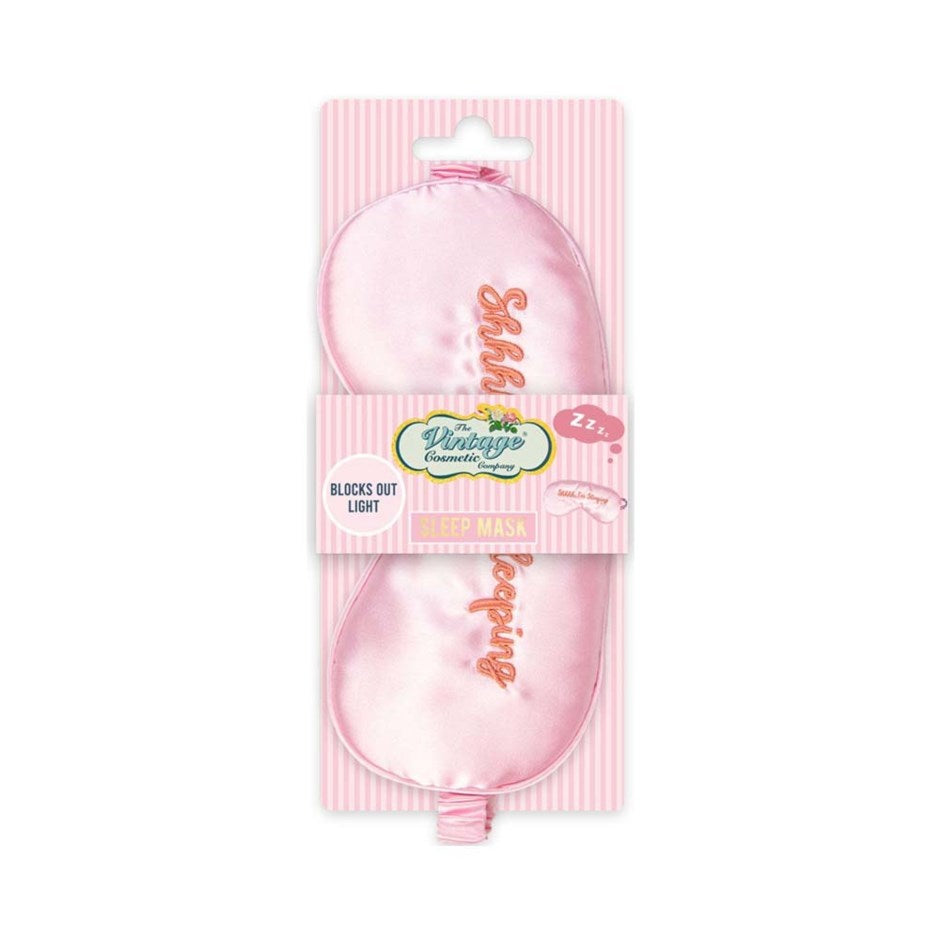 SHHH I'm Sleeping Pink Sleep Mask