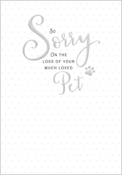 Loss of Pet Greeting Card