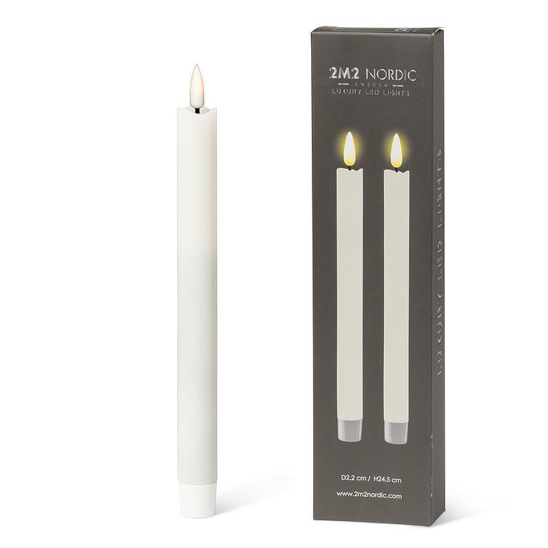 LED Taper Candle (Set of 2)