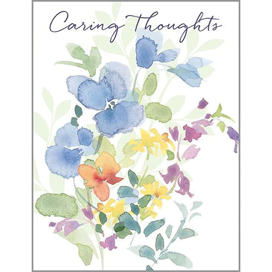 Caring Thoughts Greeting Card