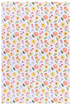 Cottage Floral Bakers Floursack Dishtowels (Set of 3)