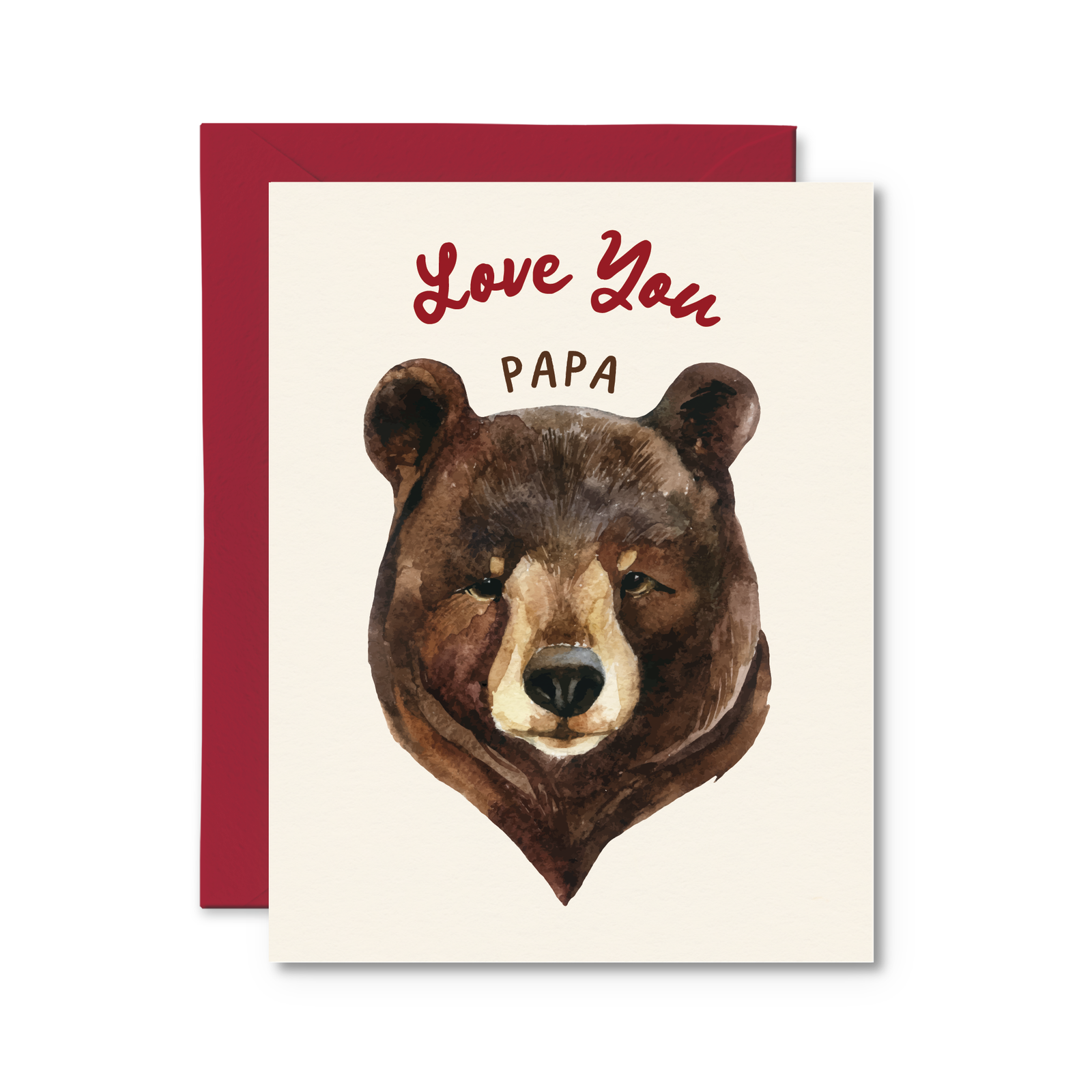 Papa Bear Card