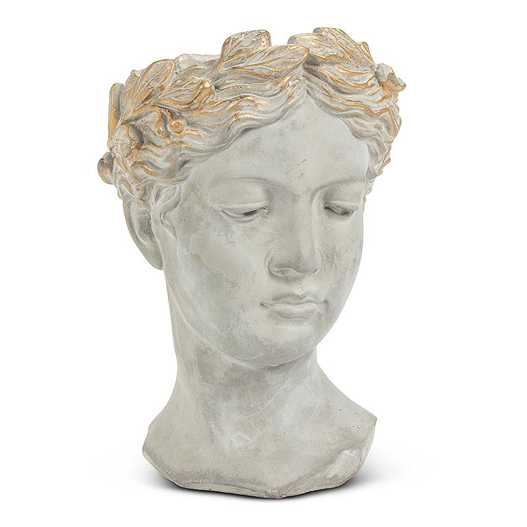Woman Head Planter - Large