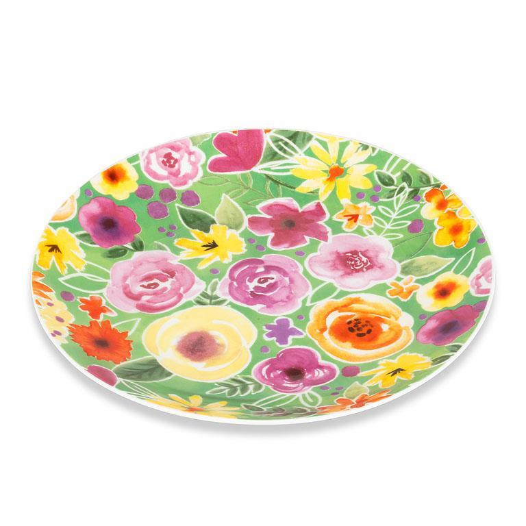 Bright Floral Plate - Small