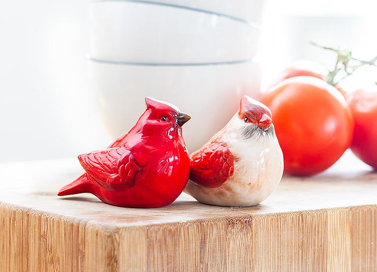 Cardinal Salt & Pepper