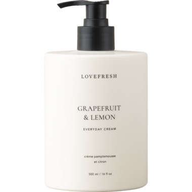 Lovefresh Grapefruit & Lemon everyday cream