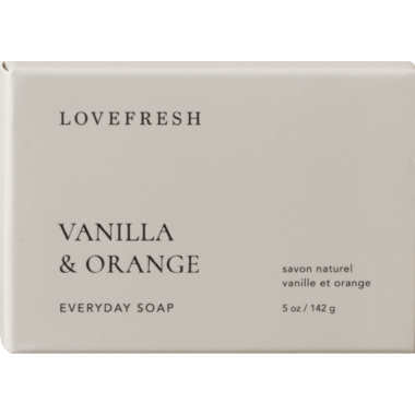 Lovefresh Everyday Soap Bar Vanilla & Orange