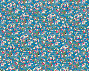 Japanese Flowers Gift Wrapping Papers - 12 sheets
