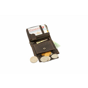 Men's Leather Wallet Tyler : Brown