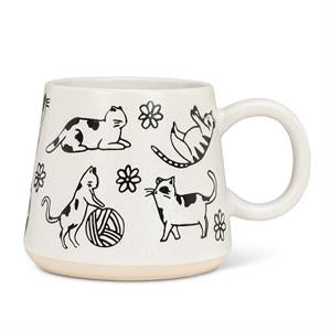 Download Images
Oversized Mug with Cat Drawings