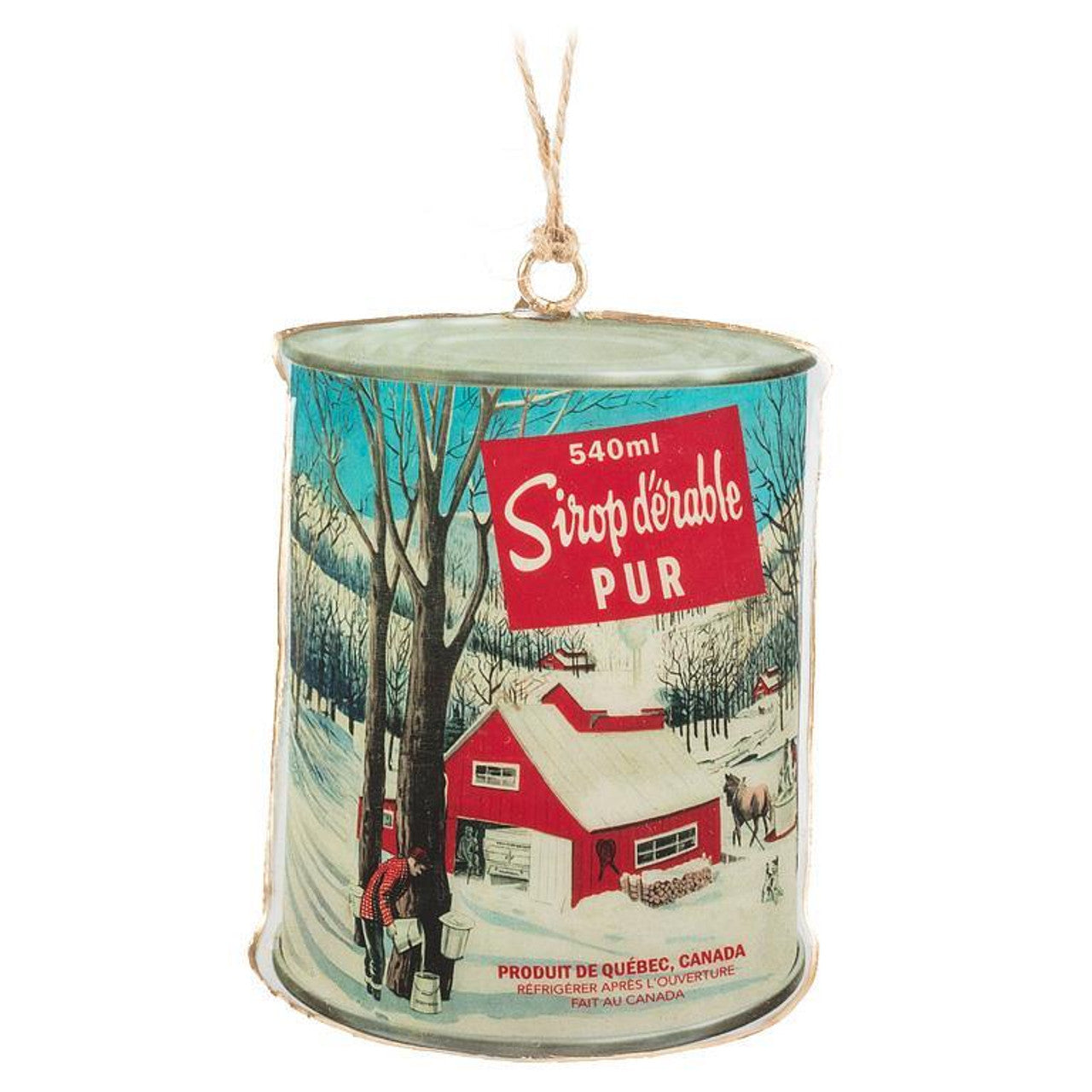 MAPLE SUGAR SHACK ORNAMENT