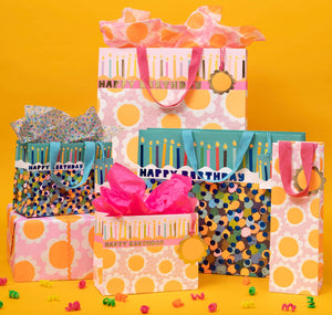 Bag Bottle Sapphire Spots