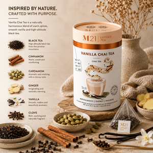 Vanilla Chai Luxury Black Tea | Canadian | 24ct