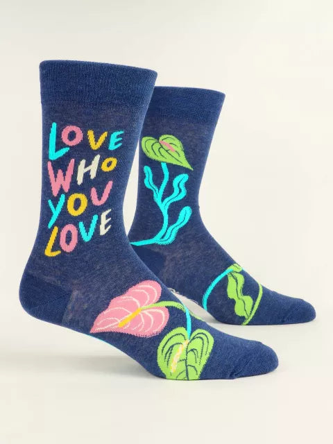 Love Who You Love Men's Crew Socks