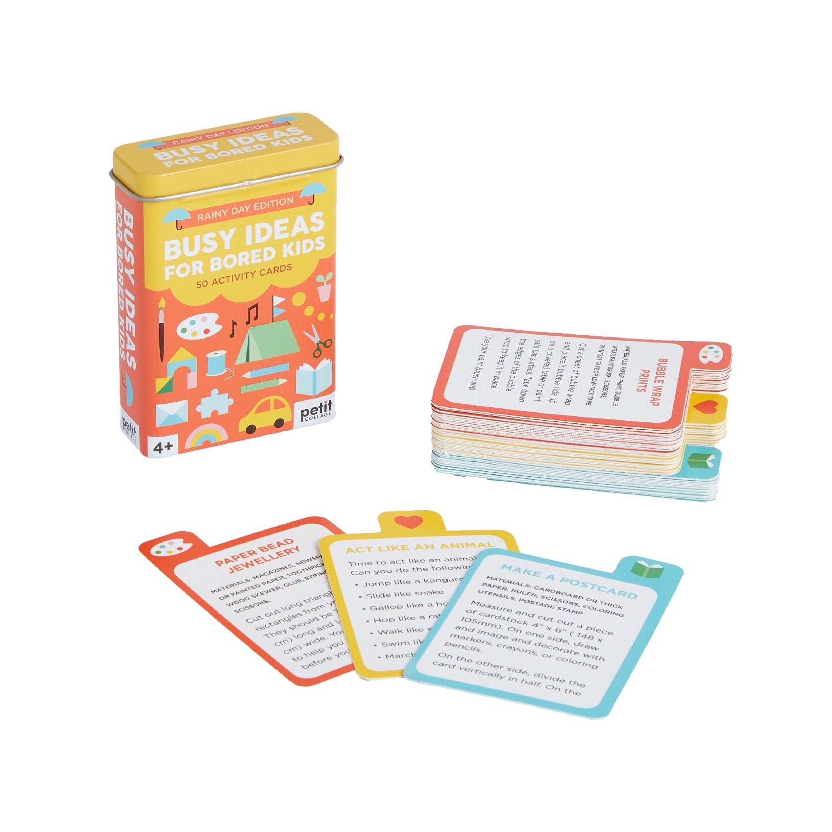 Busy Ideas For Bored Kids: Rainy Day Edition Game