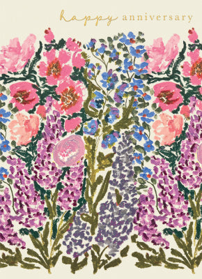 Purple Garden - Happy Anniversary