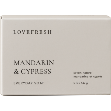 Lovefresh Everyday Soap Bar Mandarin & Cypress