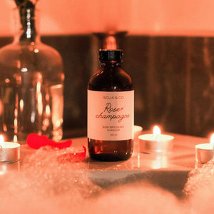 Mini bubble Bath | Rose + Champagne: 115ml