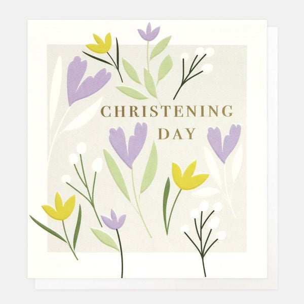 Christening day card
