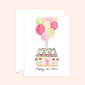 Happy New Home Card: White