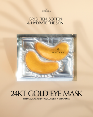 24K Gold Collagen Hydrating Eye Mask Pack of 5