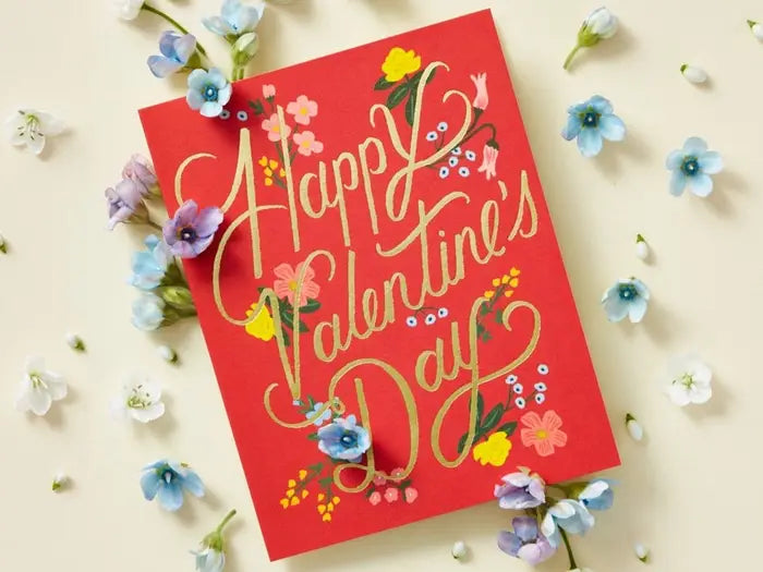 Rouge Valentine's Day Greeting Card