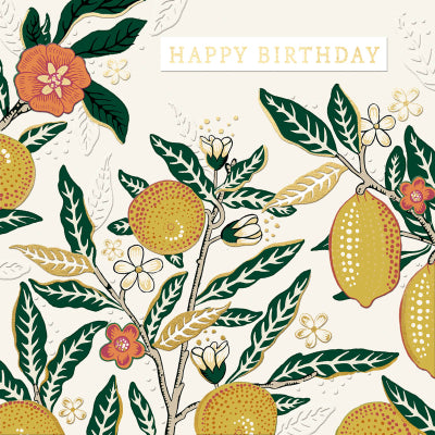 Fruit - Happy birthday card