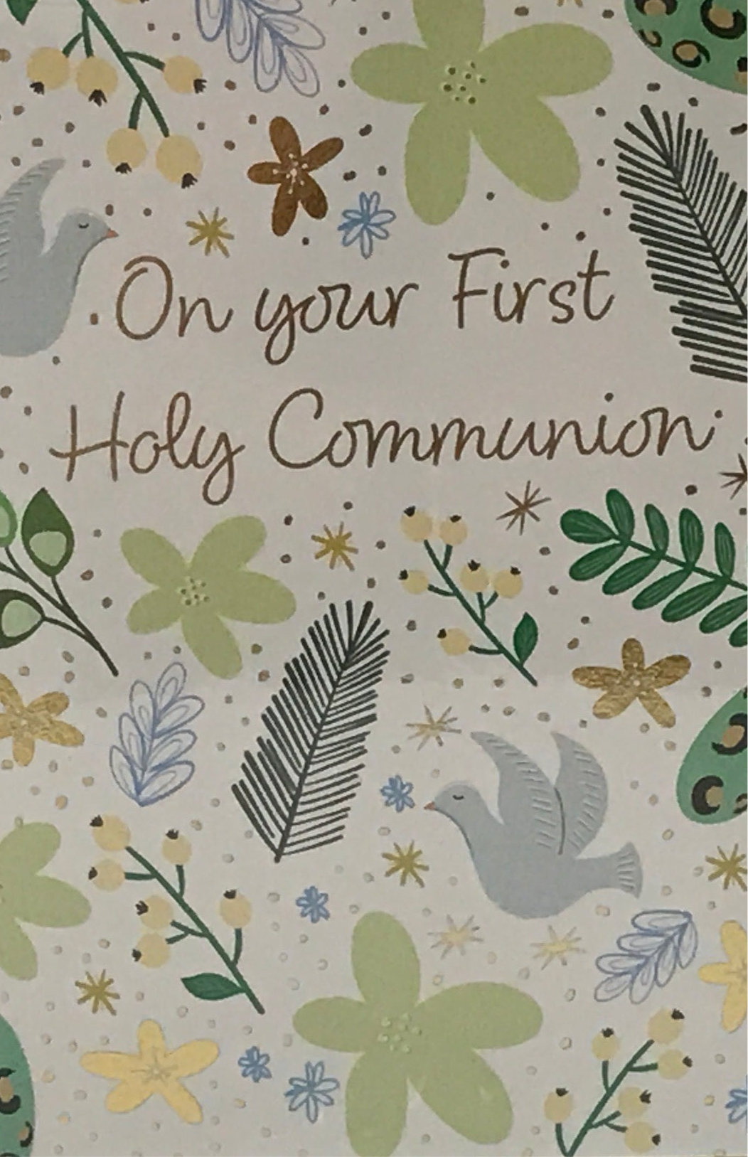 On Your First Holy Communion