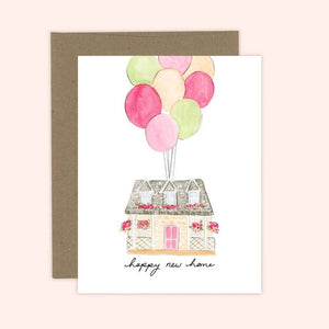 Happy New Home Card: White