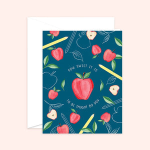 Teacher Appreciation Card: Kraft