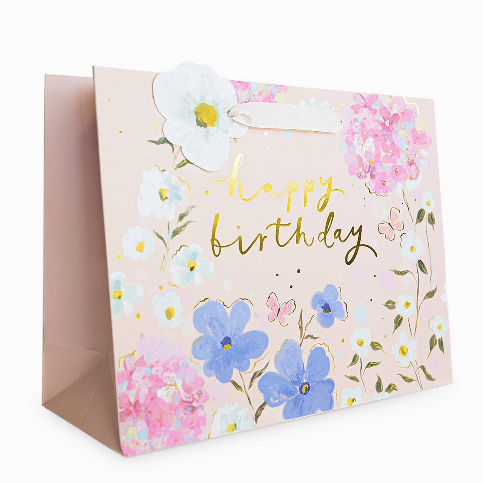 Hydrangea Garden Medium Gift Bag