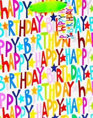 BAG LRG PS HAPPY BIRTHDAY