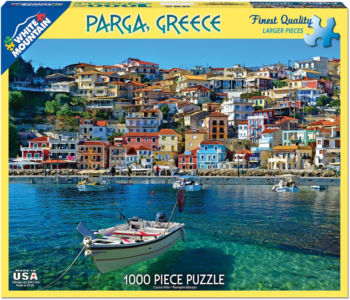 Greece Parga Puzzle (1000 pieces)