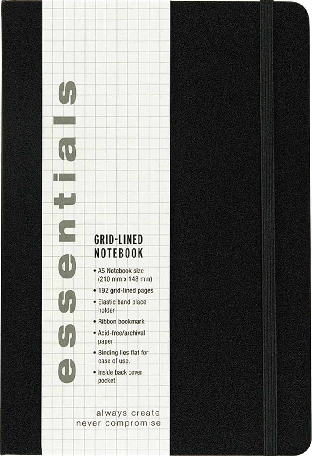 Essentials - Grid-Lined Notebook (Large)