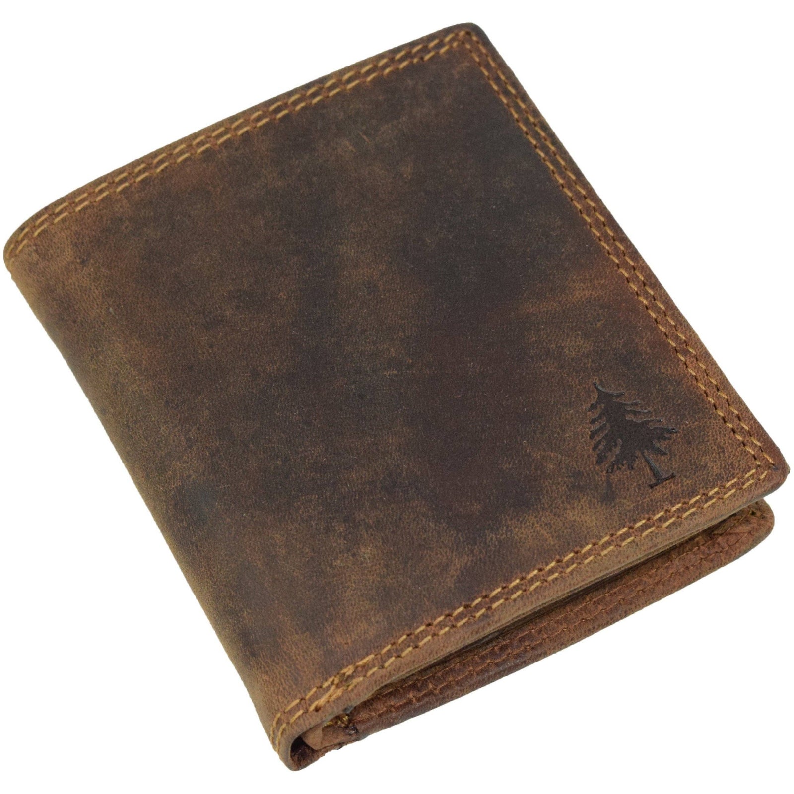Men's Leather Wallet Tyler : Brown