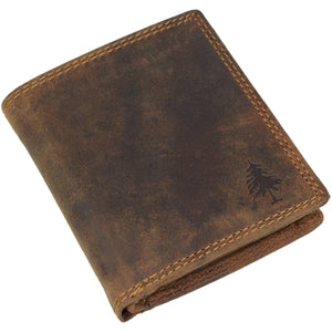 Men's Leather Wallet Tyler : Brown