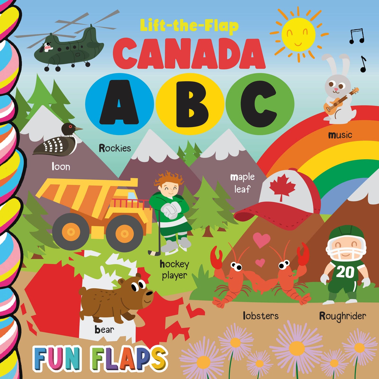 Canada ABC Fun Flaps (a chunky lift-the-flap board book)