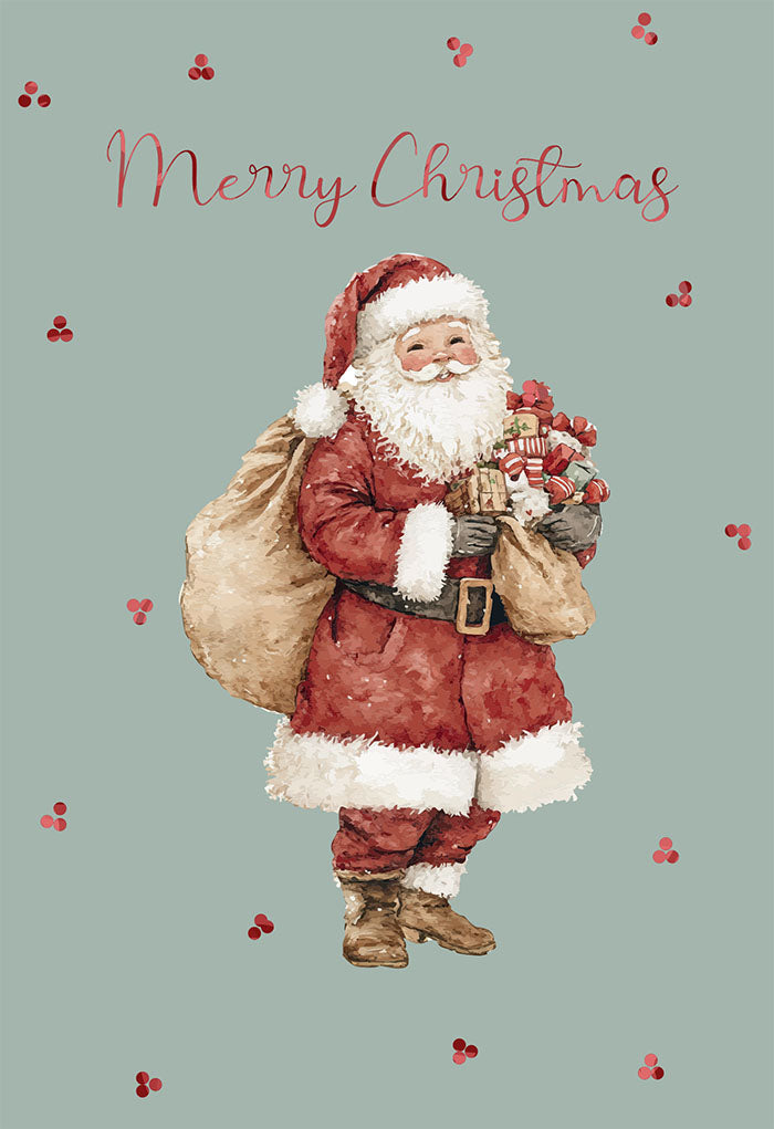 Santa Claus Christmas Card