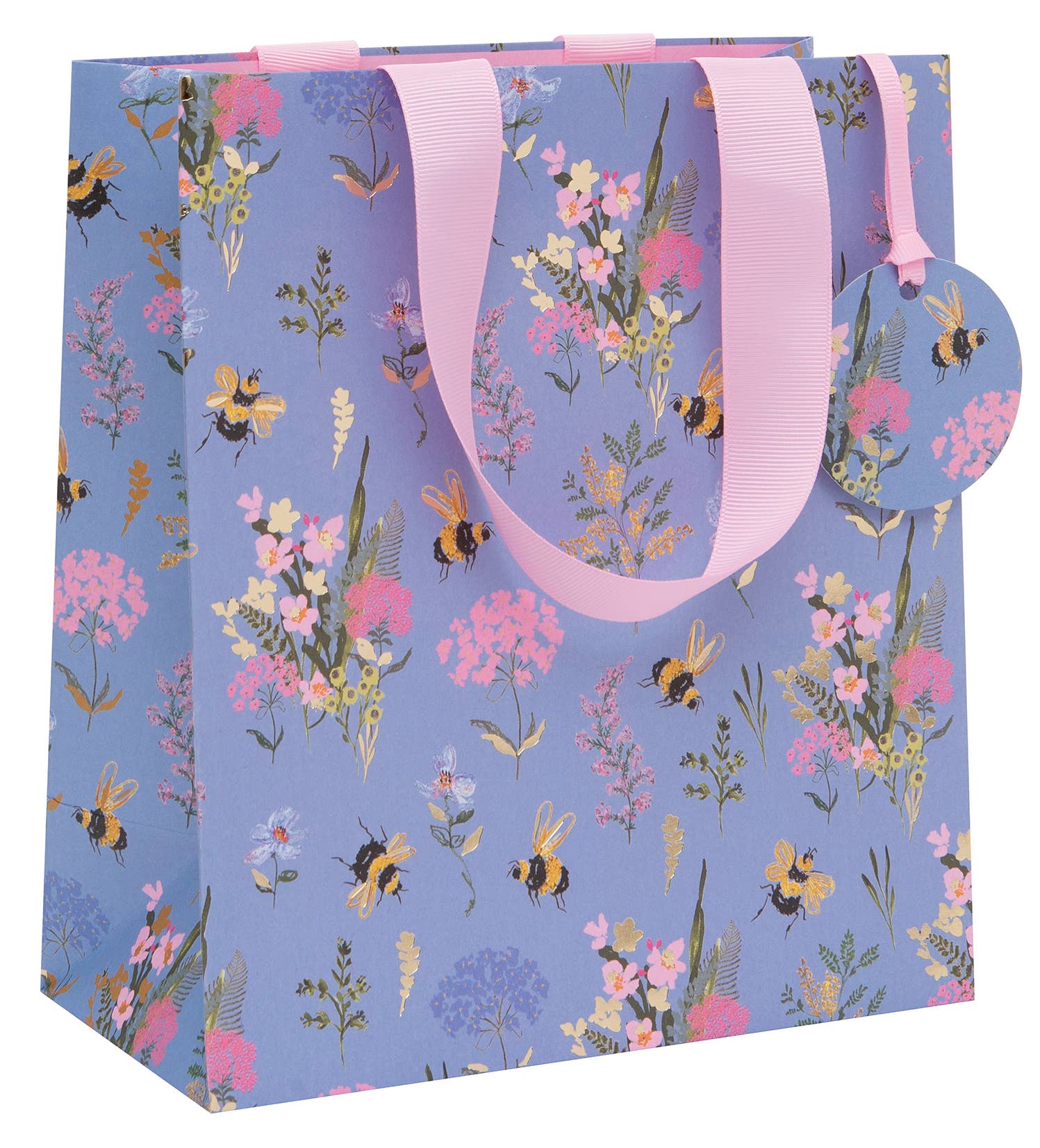 BAG MEDIUM SD BEE MEADOW BLUE
